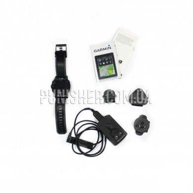 Garmin D2 Pilot GPS Watch, Black, Altimeter, Barometer, Vibration notification, Year, Compass, Heart rate monitor, Stopwatch, Timer, Tachymeter, Bluetooth, GPS, Tactical watch