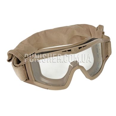 Revision Desert Locust Deluxe Goggle Yellow Kit, Tan, Transparent, Smoky, Yellow, Mask