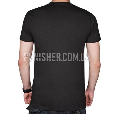 Dubhumans "Space warship" T-shirt, Black, Small