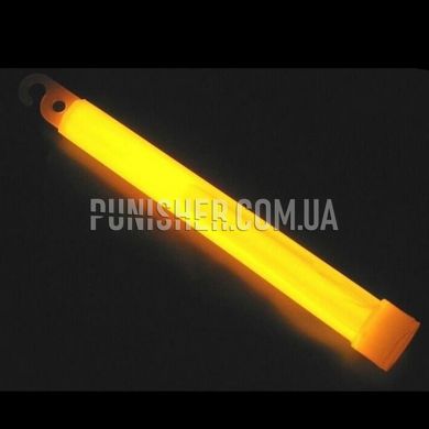 Хімічне джерело світла Cyalume Military Chemical Light Sticks 4” 6 годин, Прозорий, Хімсвітло, Помаранчевий