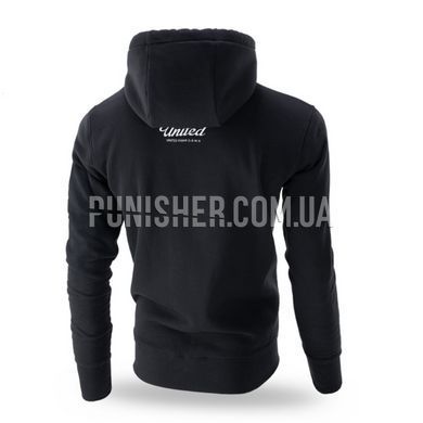 Dobermans Aggressive Boxing Kangaroo Hoodie, Black, Large