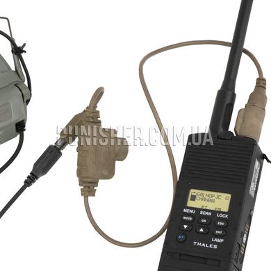 Кнопка PTT Ops-Core RAC под радиостанцию PRC/MBITR (Бывшее в употреблении), NATO (PRC/MBITR)