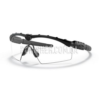 Комплект баллистических очков Oakley SI Ballistic M Frame 2.0 Strike Array, Prizm Grey/Clear Lens, Черный, Прозрачный, Prizm Grey, Очки