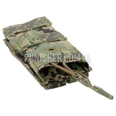 Магазинный подсумок Emerson Modular Open Top Single, AOR2, 1, Molle, AR15/М4, M16, HK416, Для плитоноски, .223, 5.56, Cordura 500D