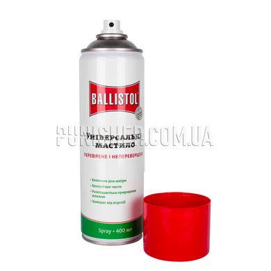 Ballistol 400 ml Gun Oil, spray, White, Lubricant