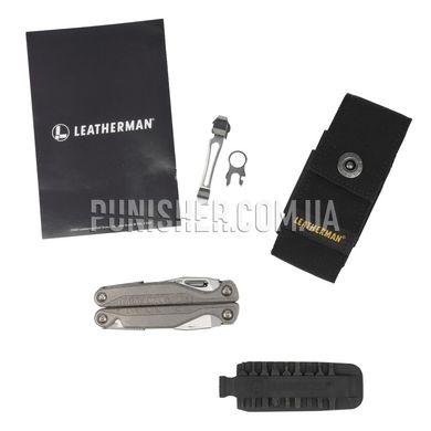 Leatherman Charge TTI Plus Multitool, Silver, 19