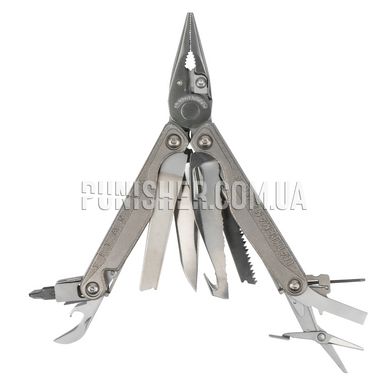 Leatherman Charge TTI Plus Multitool, Silver, 19