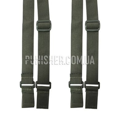 ECWCS and PCU Original Suspenders, Foliage Green, Regular