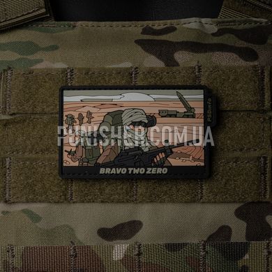 Патч PSDinfo "World Forces Operations" Operation Bravo Two Zero, Desert Tan, ПВХ, Ні