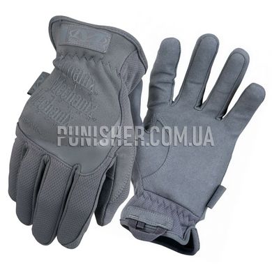 Mechanix Fastfit Wolf Grey Gloves, Grey, X-Large