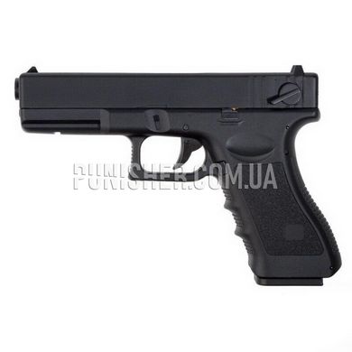 Пистолет MK2 Saigo Glock 17 by Cyma AEP, Черный, Glock, AEP, Нет