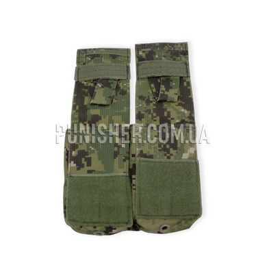 Eagle M4 2 Magazine Pouch w/Kydex (Used), AOR2, 2, Molle, AR15, M4, M16, HK416, For plate carrier, .223, 5.56, Cordura 500D, Kydex