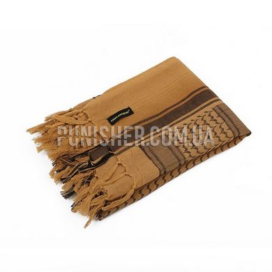Emerson Skeleton Shemagh Scarf, Coyote Brown, Universal