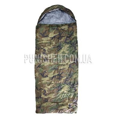 Mil-tec Sleeping bag (Used), Woodland, Sleeping bag