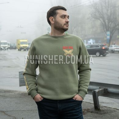 Balak Wear "Destroyer" Sweatshirt, Olive, Medium