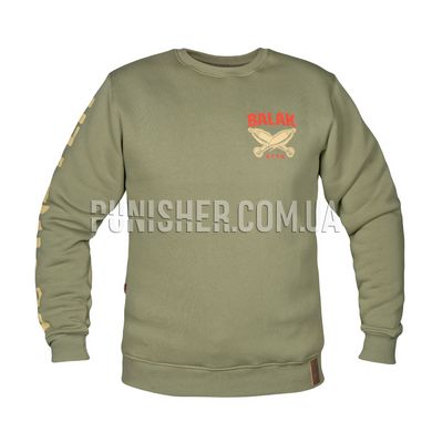 Balak Wear "Destroyer" Sweatshirt, Olive, Medium