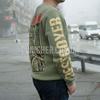 Balak Wear "Destroyer" Sweatshirt, Olive, Medium