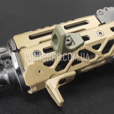 Упор для пальца КРУК CRC 9042 с креплением M-LOK, Coyote Tan, M-Lok, Другое
