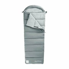 Naturehike M400 NH20MSD02 Hooded Sleeping Bag, (1°C), left, Grey, Sleeping bag