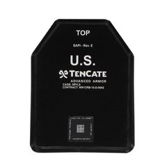 Керамические бронепластины TenCate SAPI - Large, Черный