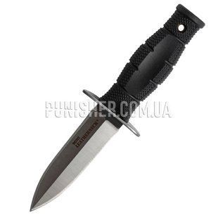 Ніж Cold Steel Mini Leatherneck Double EDGE Spear Point, Чорний, Ніж, З фіксованим лезом, Гладкий