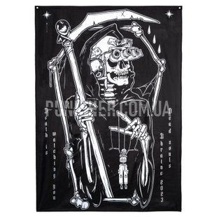 Dead Souls Group Puppeteer Flag, Black