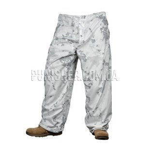 Snow Camouflage Trousers, Snow, Large Regular