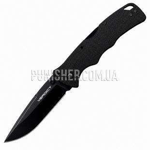 Складаний ніж Cold Steel Verdict Spear Point AUS10A, Чорний, Ніж, Складаний, Гладкий