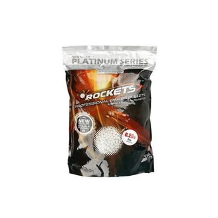 Rockets Platinum 0,20g 1kg BBs, White, Standard, Balls, 0,20