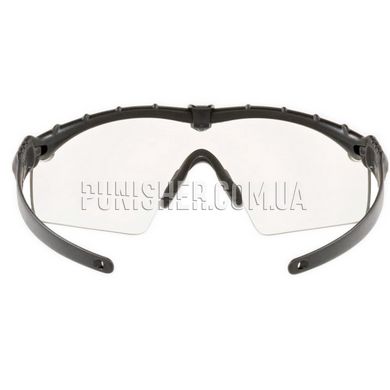 Oakley Si Ballistic M Frame 3.0 Eyeglasses with Clear Lens, Black, Transparent, Goggles