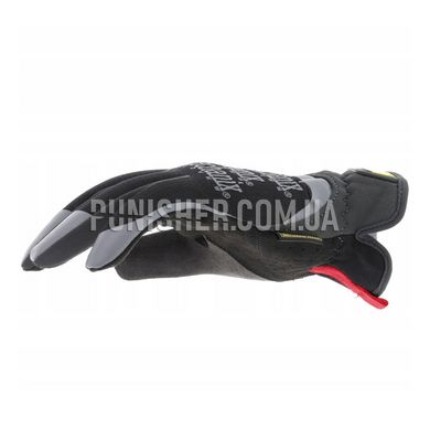 Mechanix Fastfit Black Gloves, Black, X-Large
