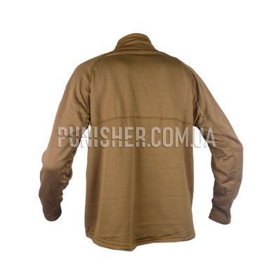 PCU Level 2 Thermal Shirt (Grade 1), Coyote Brown, Large Long
