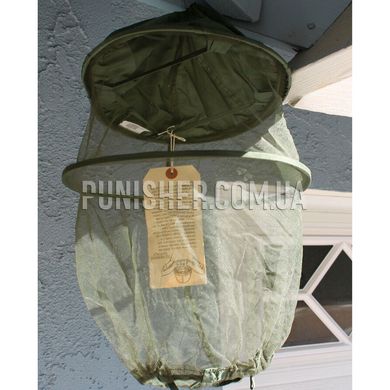 US Military Mosquito Insect Net Head, Olive