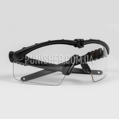 Oakley Si Ballistic M Frame 3.0 Eyeglasses with Clear Lens, Black, Transparent, Goggles