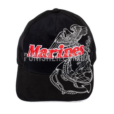 Rothco Deluxe Marines Eagle, Globe & Anchor Low Pro Cap, Black, Universal