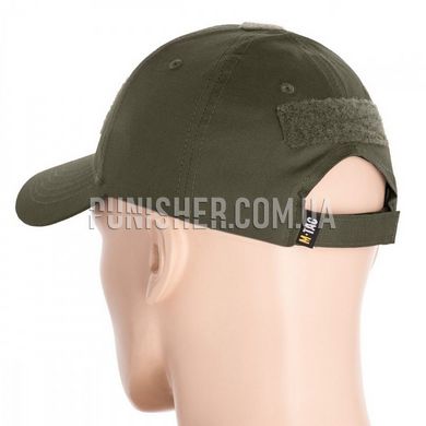M-Tac Flex Baseball cap with Velcro rip-stop, Olive, Small/Medium