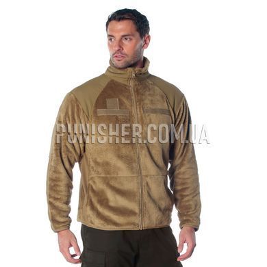 Флісова куртка Rothco ECWCS Gen III Level 3 Coyote, Coyote Brown, Small