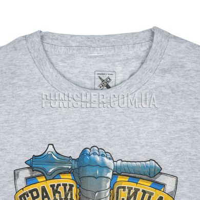 4-5-0 Track - Force T-shirt, Grey, Small