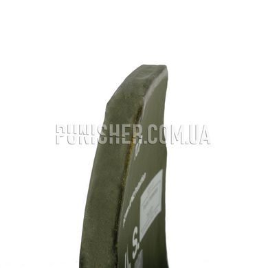 Керамическая бронепластина ESAPI 7.62mm APM2 - Large 1шт, Olive, Бронепластины, 6, Large, Керамика