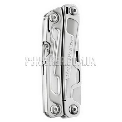 REV Multitool & Crater C33 Knife, Silver, 14
