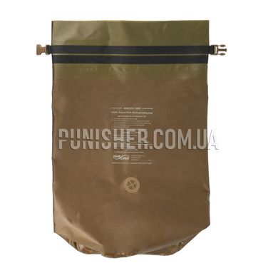 SealLine USMC Assault Pack Waterproofing Bag 58 L, Coyote Brown, Compression sack