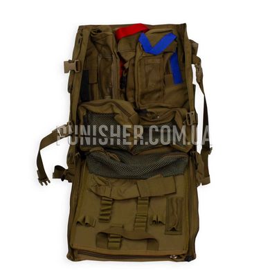 Медичний тактичний рюкзак Medical Trauma Bag, Coyote Brown, Рюкзак