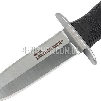 Ніж Cold Steel Mini Leatherneck Double EDGE Spear Point, Чорний, Ніж, З фіксованим лезом, Гладкий
