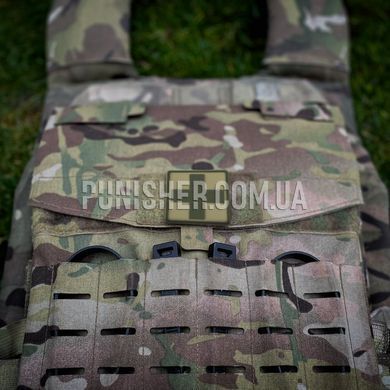 Патч Helikon-Tex Medic Cross - PVC, Khaki, Медик, ПВХ, Нет
