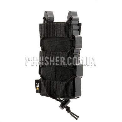 M-Tac Open Elite Pouch for AK, Black, Molle, AK-47, AK-74, For plate carrier, 7.62mm, 5.45, Cordura 1000D, Plastic