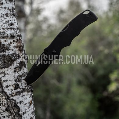 Складаний ніж Cold Steel Verdict Spear Point AUS10A, Чорний, Ніж, Складаний, Гладкий