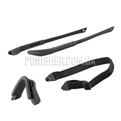 Змінні дужки з переніссям ESS ICE Replacement Frame & Nosepiece Kit, Чорний, Димчастий, Аксесуари