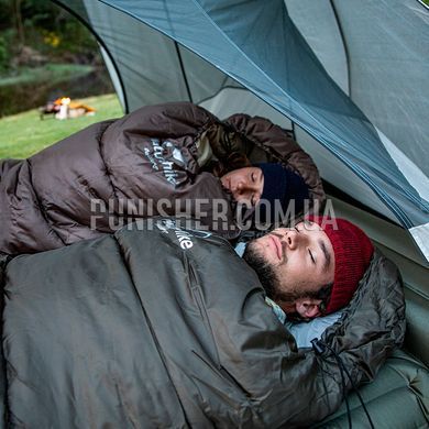 Спальник с капюшоном Naturehike U350S NH20MSD07 (-3&deg;C), правый, Dark Olive, Спальный мешок