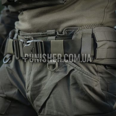 Тактичний пояс M-Tac War Belt Armor, Olive Drab, M/L, РПС