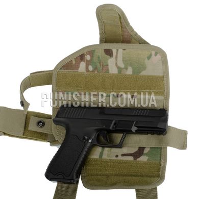 Rothco Deluxe Adjustable Universal Drop Leg Tactical Holster, Multicam, Universal